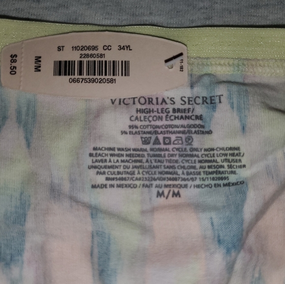 3 panty bundled Victoria's secret size med and lg - Picture 5 of 13
